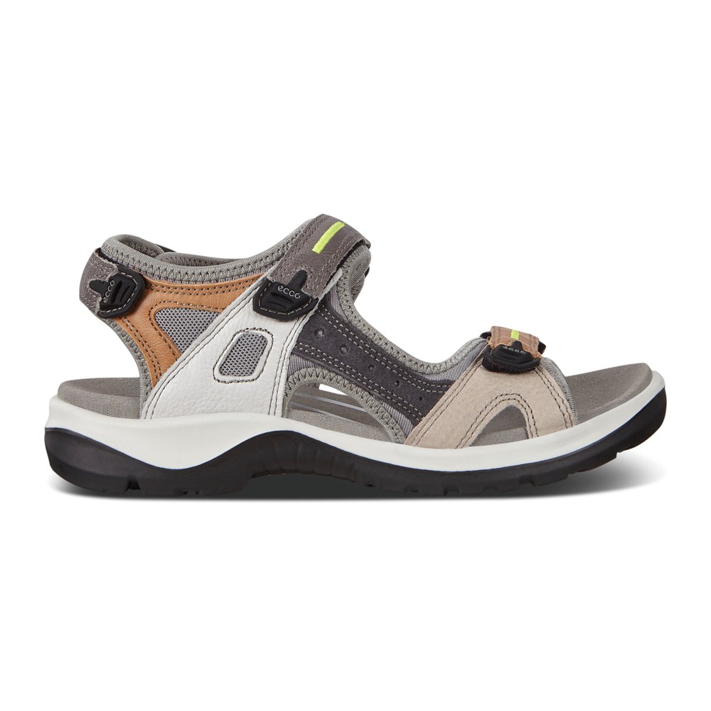 ECCO Womens Sandals Multicolor - Offroad Flat - CTU-642891